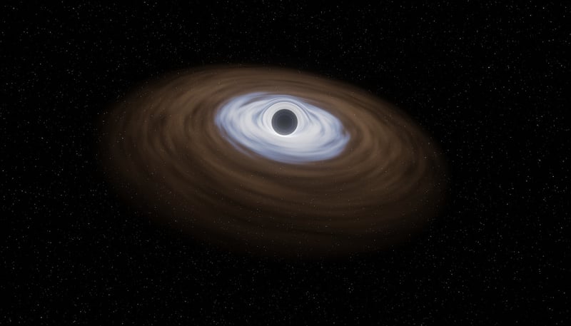 Wormhole in space